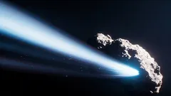 Hubbleteleskopet har för första gången observerat en förändring i kometens rotationsriktning